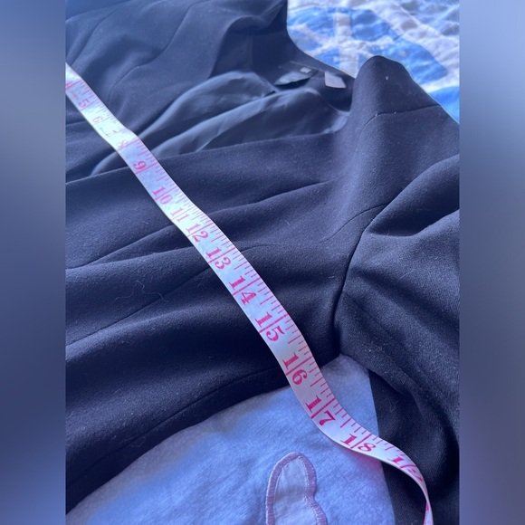 H&M Womens Black Tailored Classic Workwear Office Career Blazer 4 - Picture 8 of 11